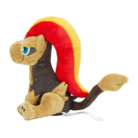 Officiële Pokemon center Pokemon fit knuffel Pyroar Female 19cm (lang)